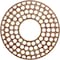 Ekena Millwork Fink Wood Fretwork Pierced Ceiling Medallion, Walnut, 22"OD x 8"ID x 1/4"T CMWP22X22X0250FFWA - alternate 1